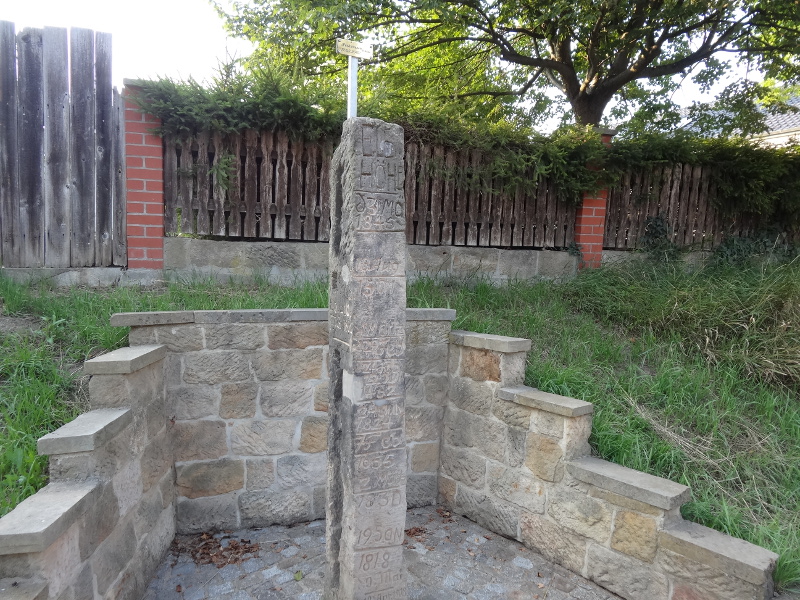 Kaditz Hochwassersäule