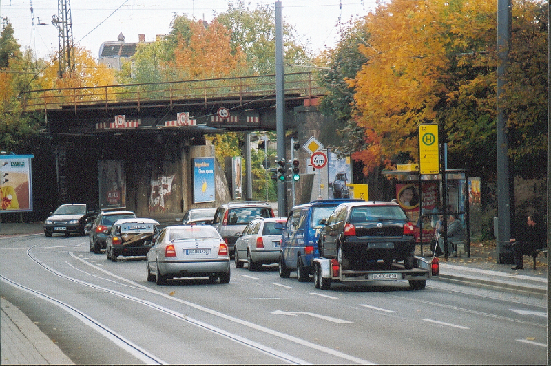 Schiefe Brücke alte Brücke (2004)