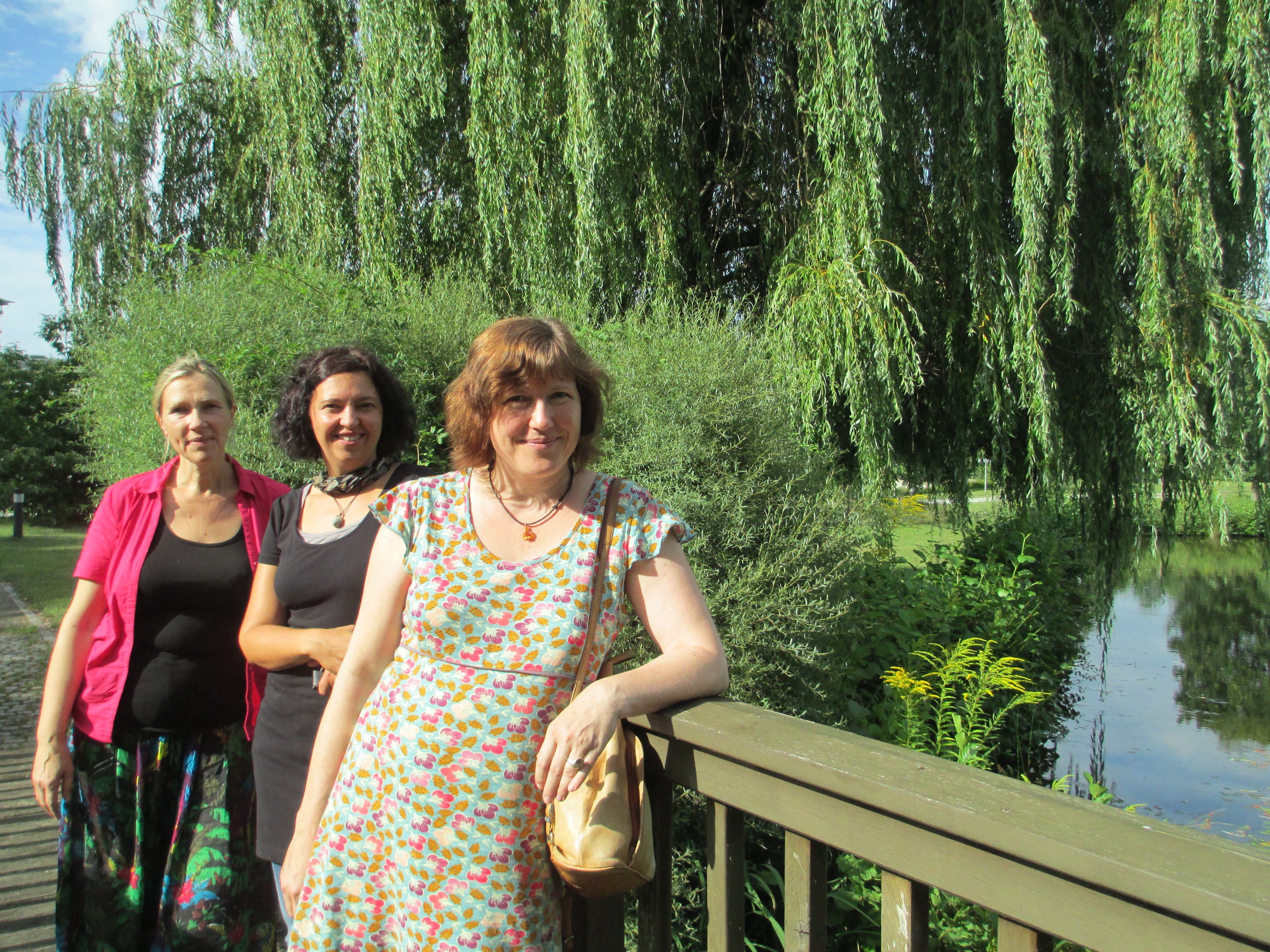 Ines Becker, Wibke Wolf und Elke Gebert eröffnen in Trachenberge eine Kita im Grünen