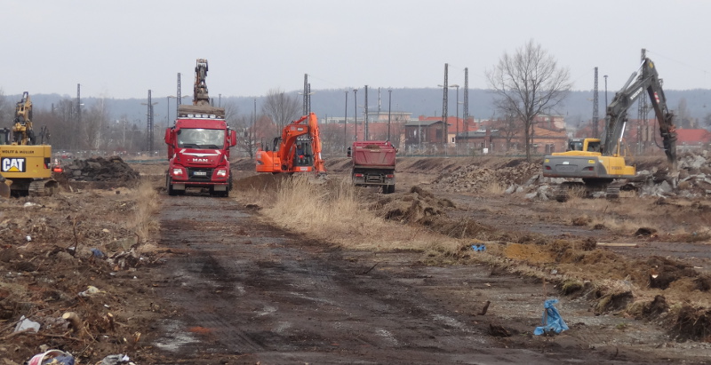Gehestraße Baustelle 1702