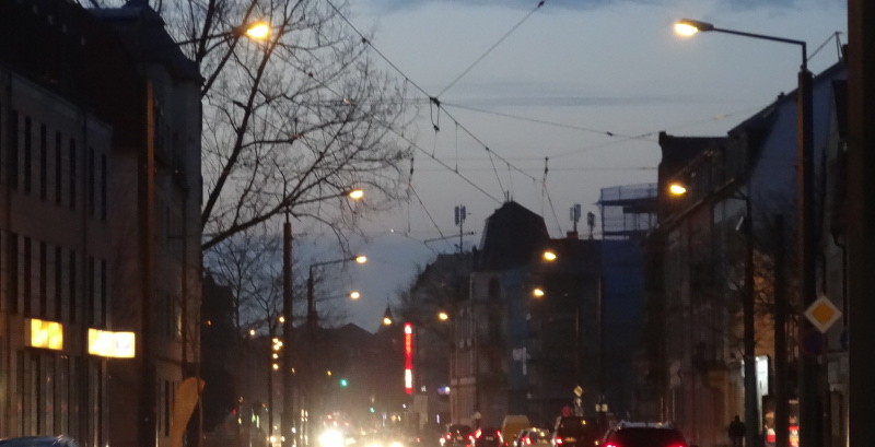 Straßenbeleuchtung Leipziger Str 1602