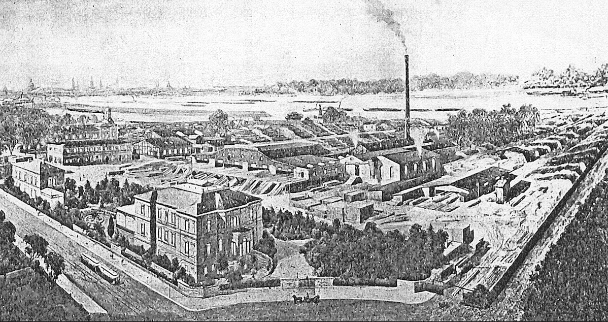 Grumbt Sägewerk 1910