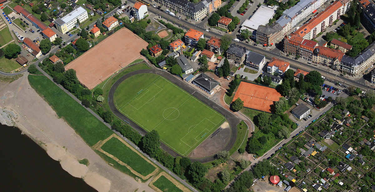 Sportplatz Luftaufnahmen Peter Haschenz 2014