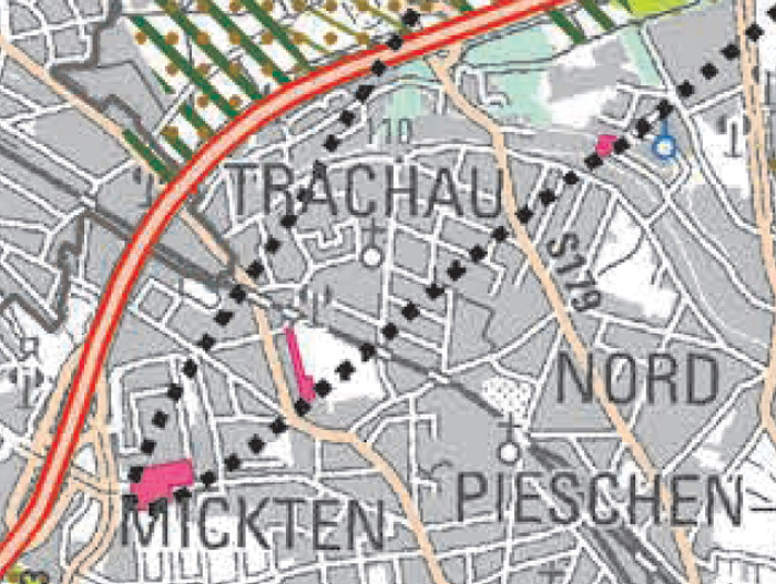 Hufewiesen Regionalplan oberes Elbtal Raumnutzung