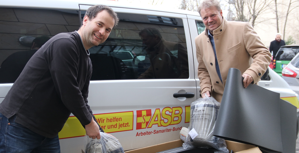 ASB Michael Schulz und Peter Großpietsch