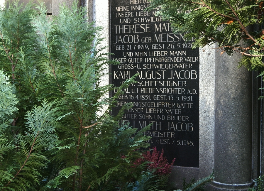 Elbfähre Jacobs Grabstätte
