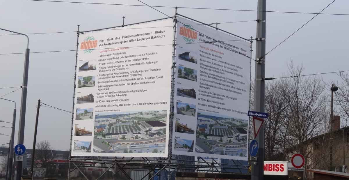 Globus Aufsteller 1502