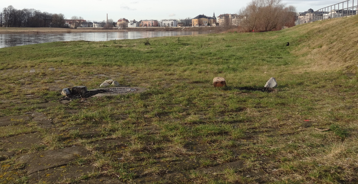 Grill Lagerfeuer Elbufer