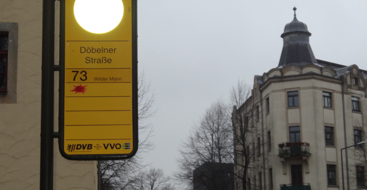 Linie 73 Haltestelle Döbelner Straße