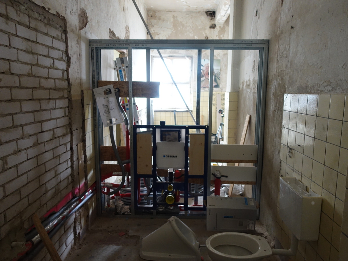 Zentralwerk Umbau Sanitaer