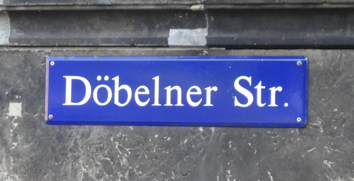 Döbelner Straße fussweg