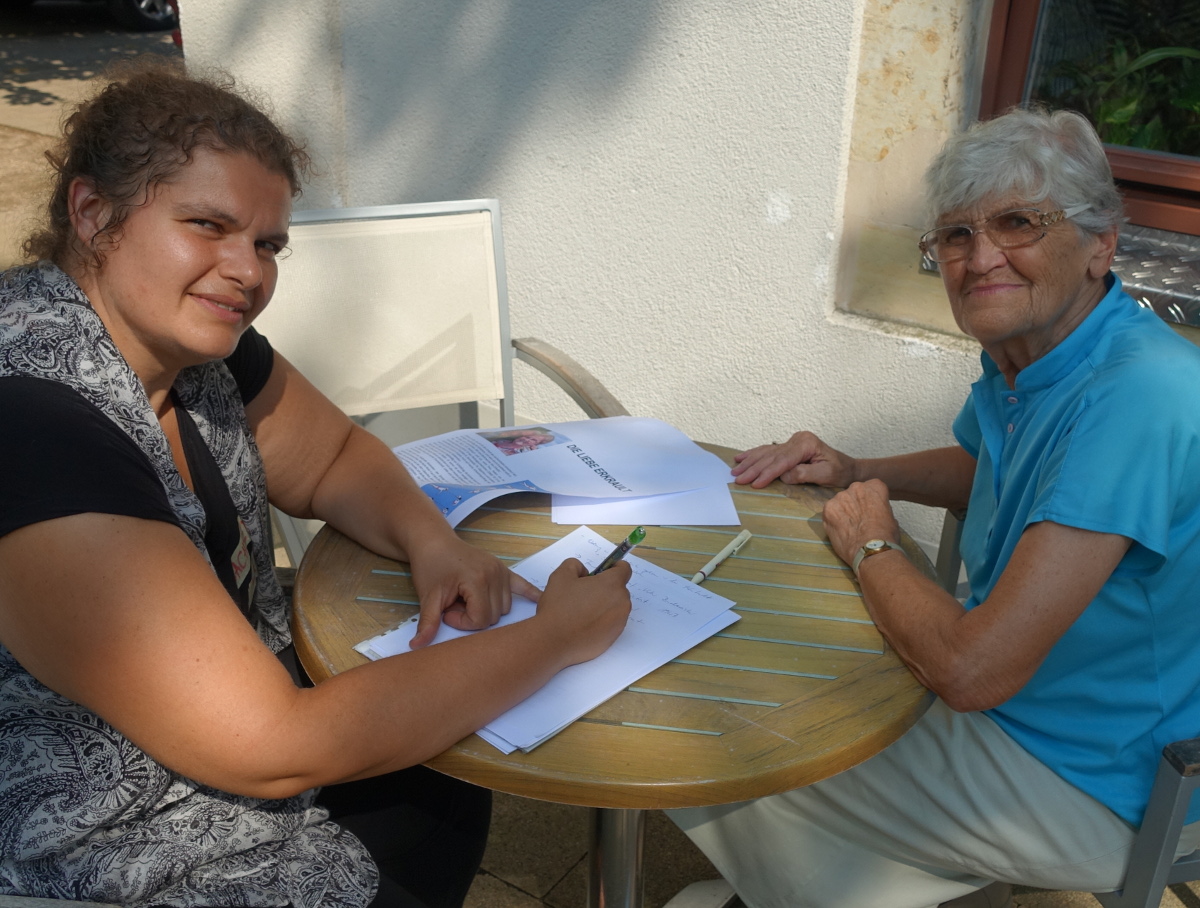 Sachenbad Zeitzeugen Claudia Rüdiger