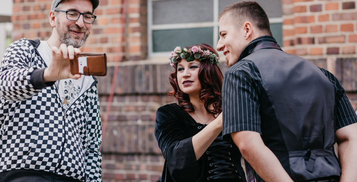 Blumen Schenk Gothik