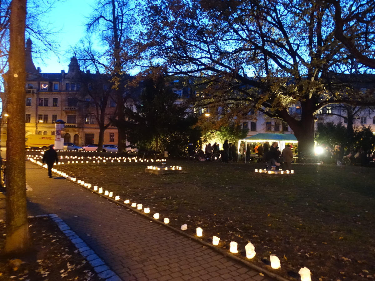 Lichterfest am Leisniger Platz - Foto: Archiv 2018