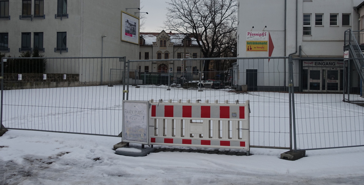 Leipziger Straße 112 absperrung