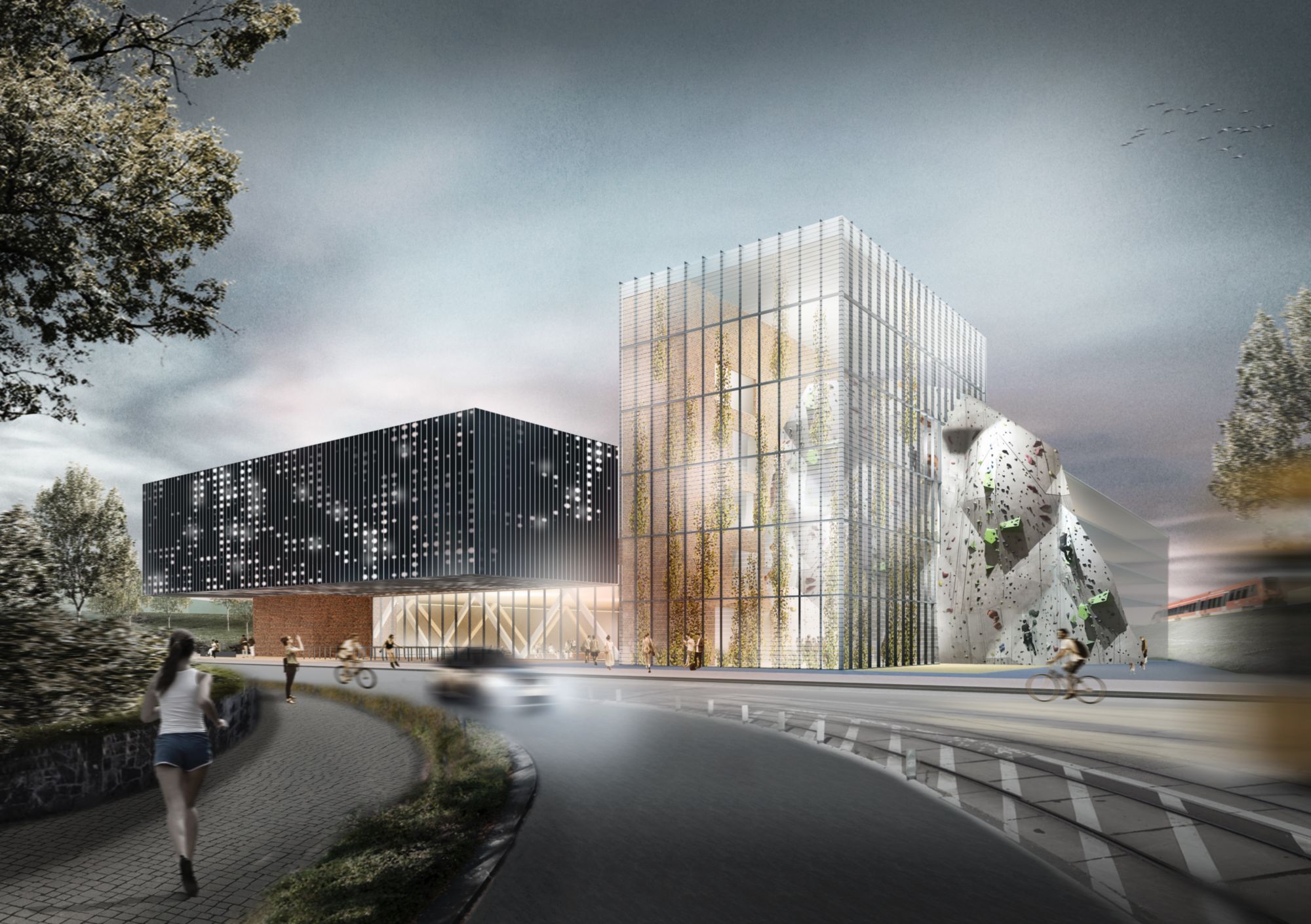 Sportcenter von außen