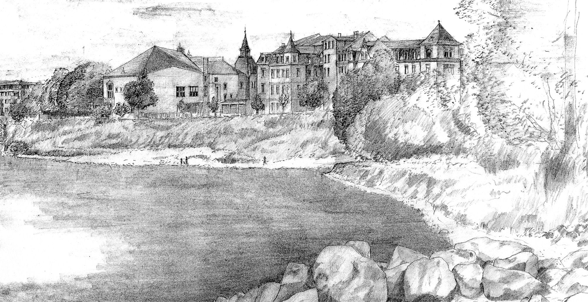 Christian Helms: Blick auf Pieschen