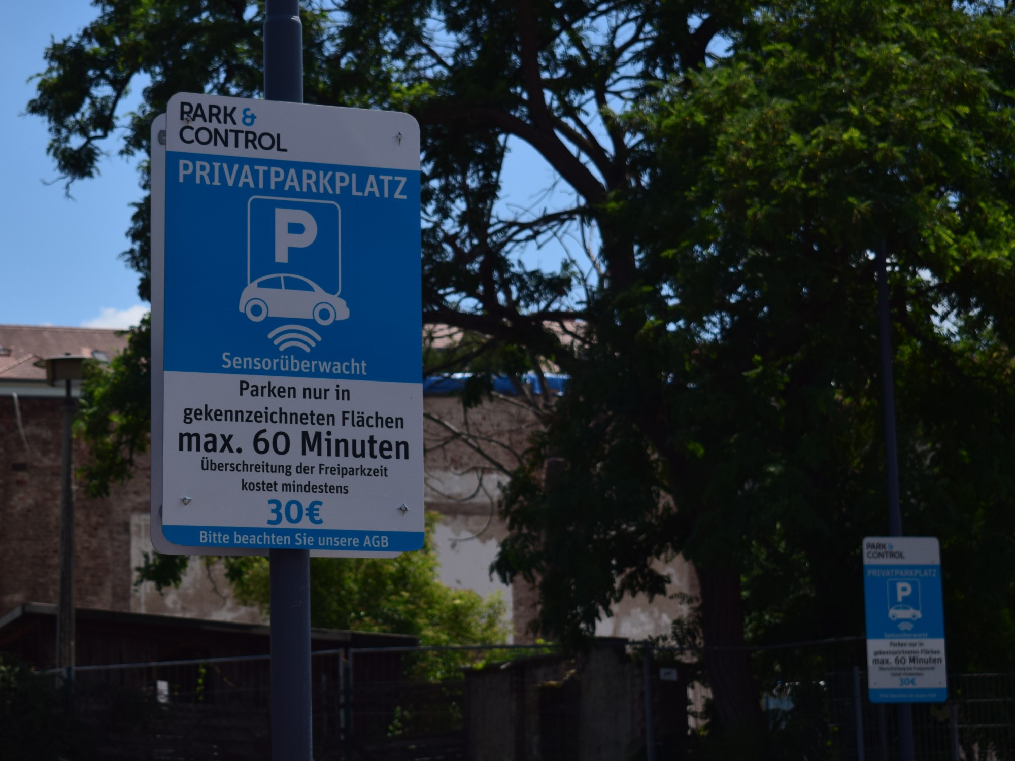 lidl parkplatz schilder