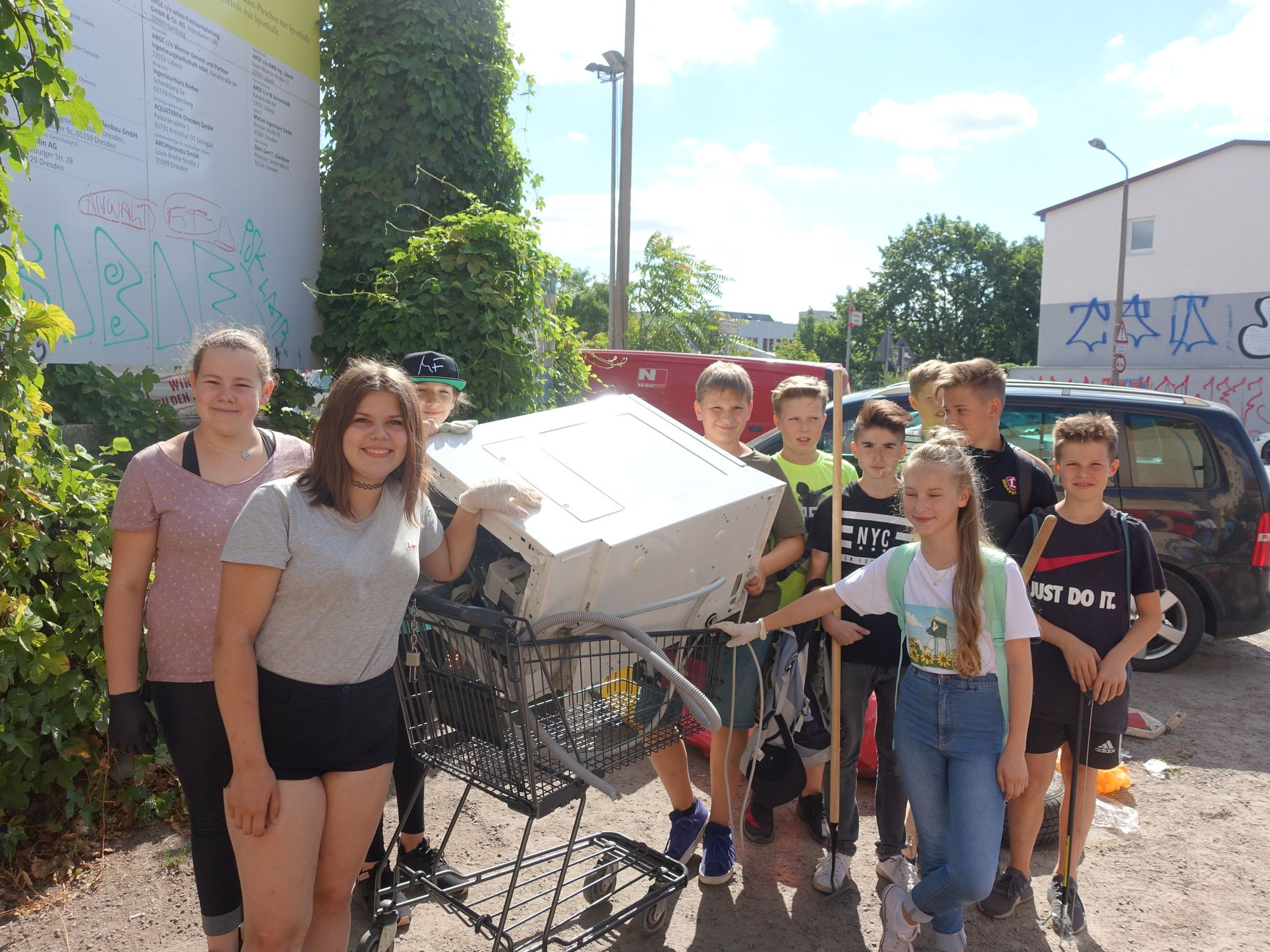 Gymnasium Pieschen sozialer Wandertag