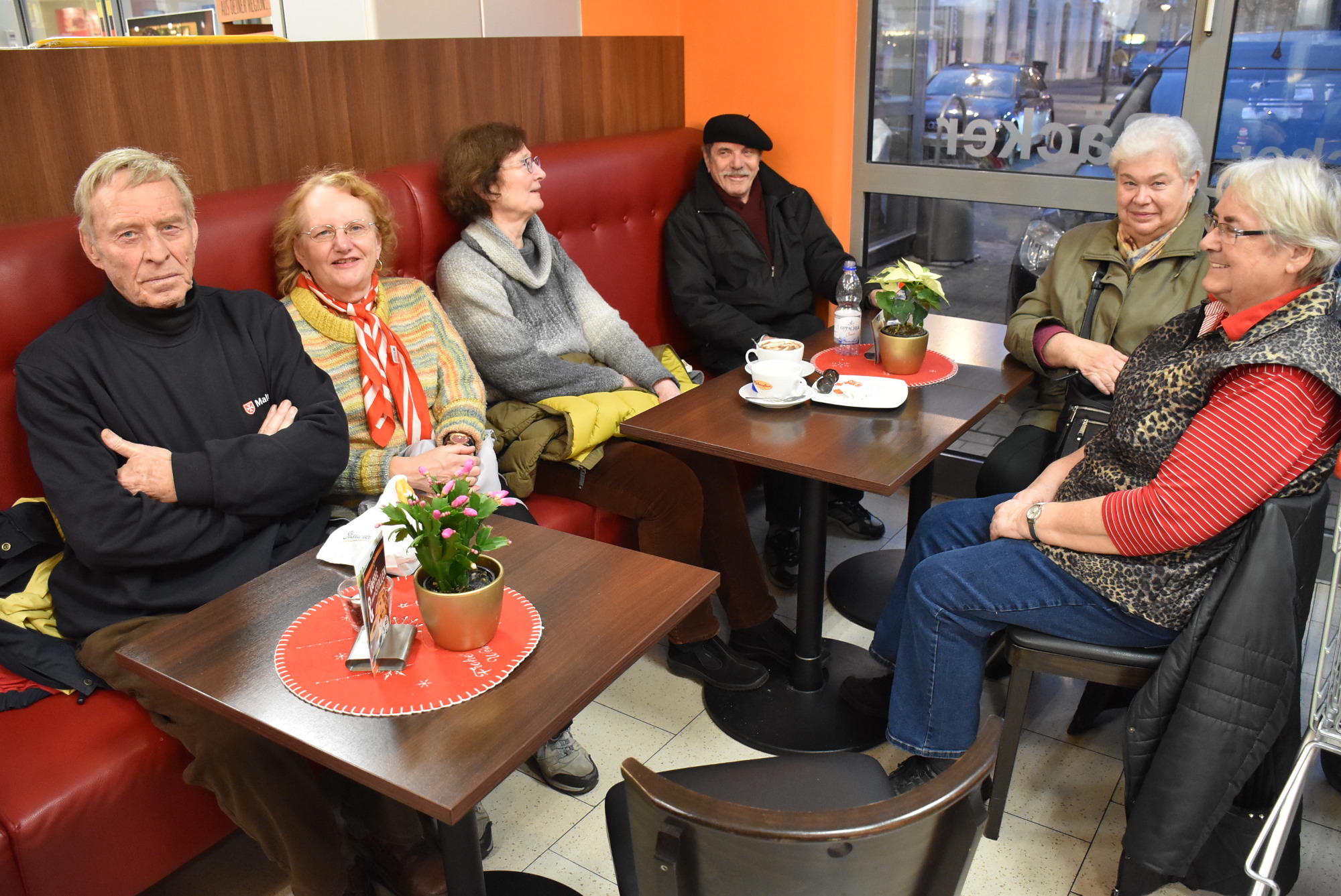 mobiler Einkaufswagen Pieschen Kaffeepause