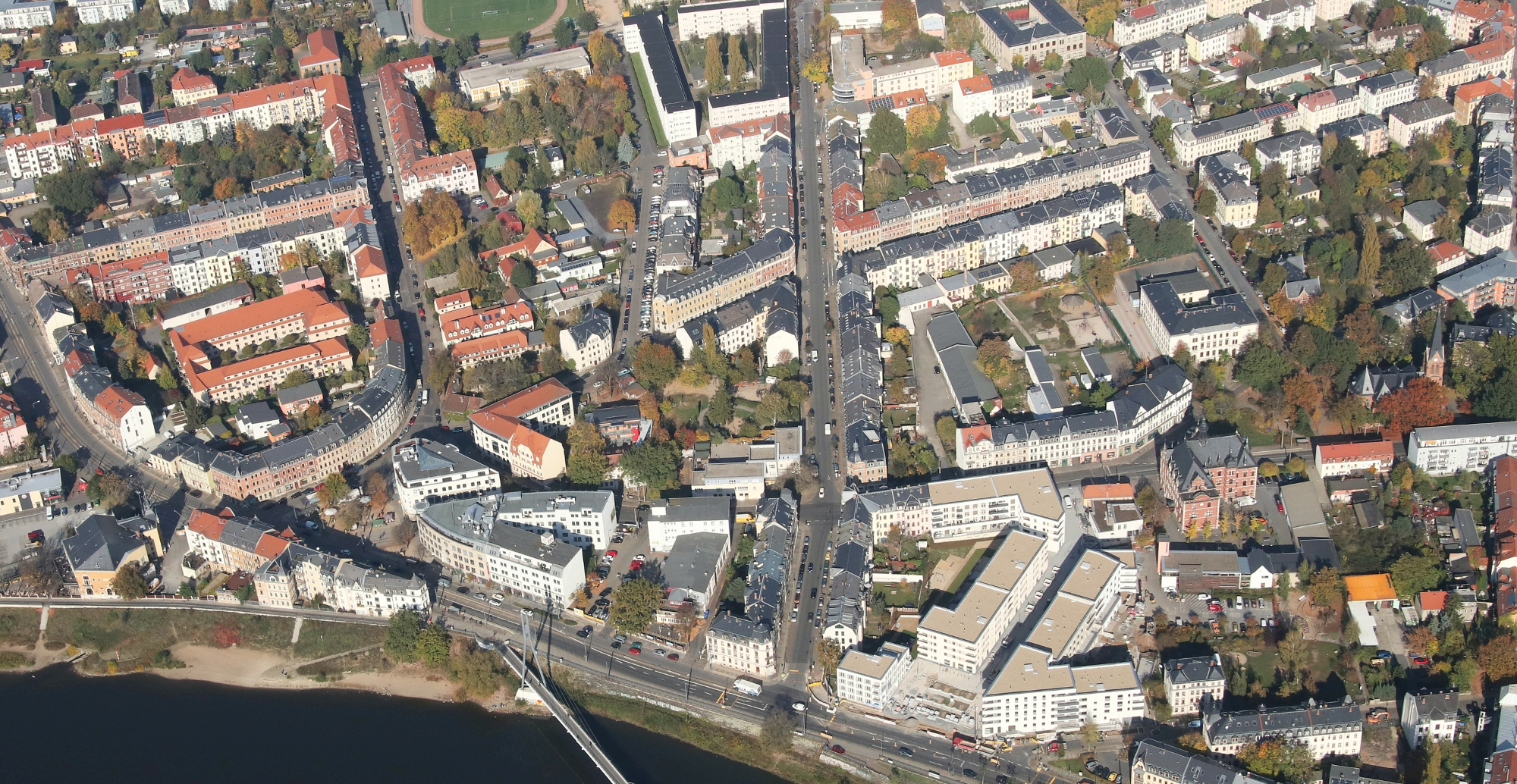 Luftaufnahme Pieschen