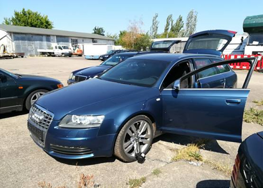 Einbruch Gruenes Gewoelbe Audi S6