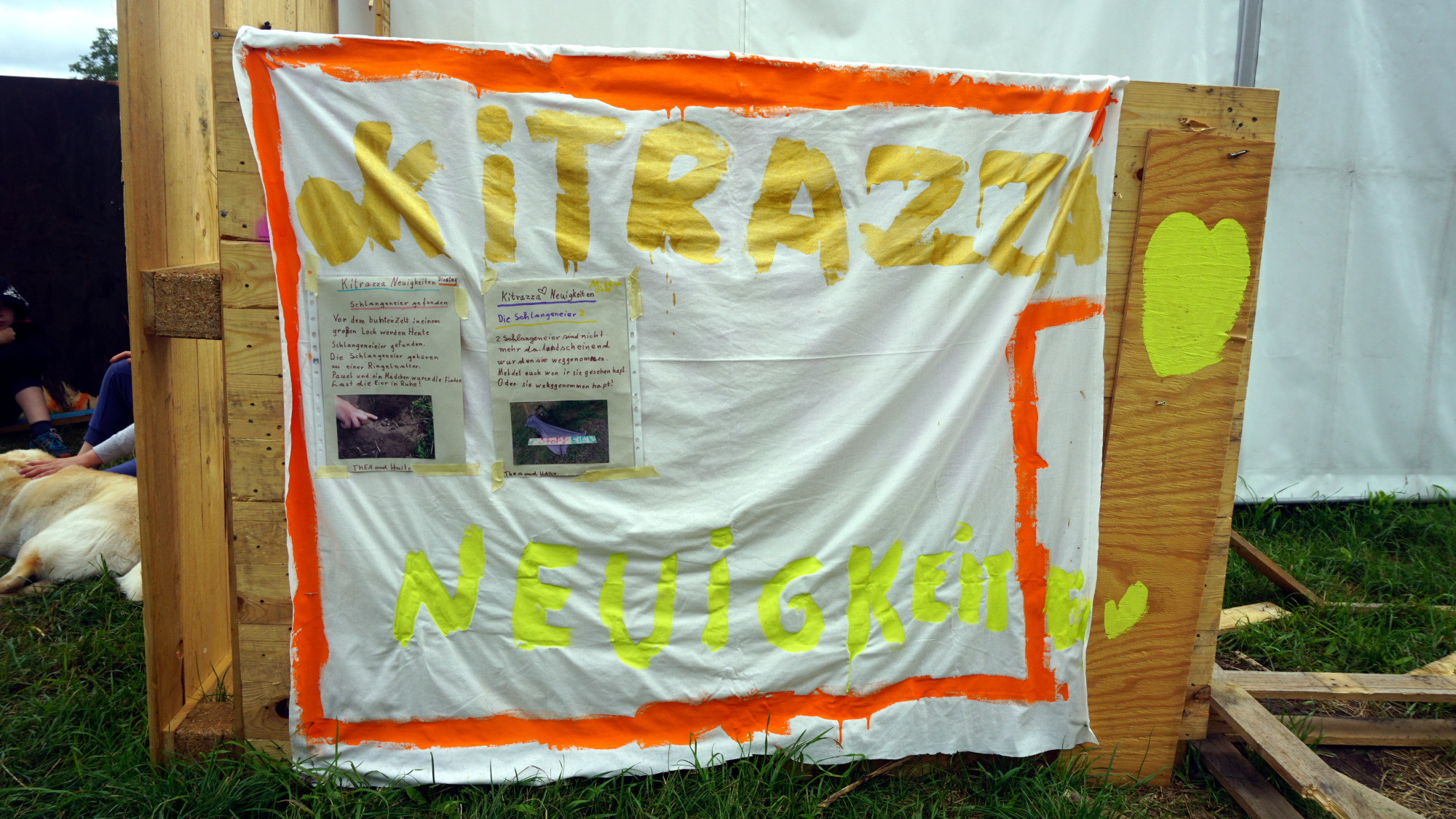 Genug Neuigkeiten für die Zeitung gibt es heute definitiv. Foto: E. Renneberg