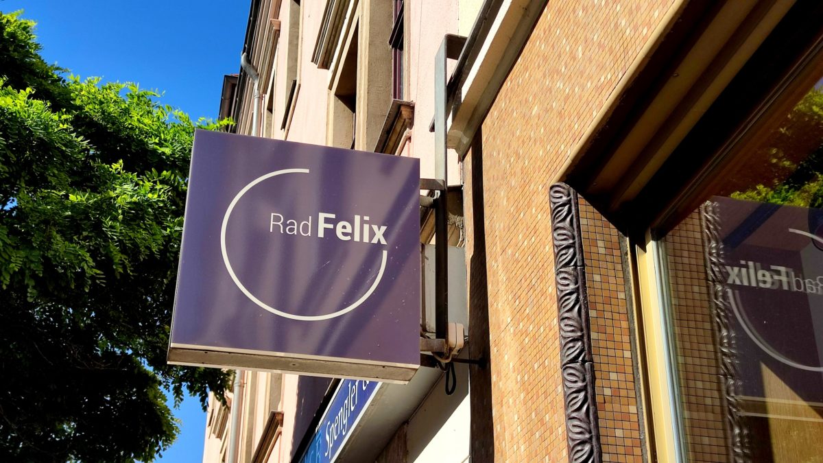 Rad Felix auf der Oschatzer Straße 1 - Foto: Maren Kaster