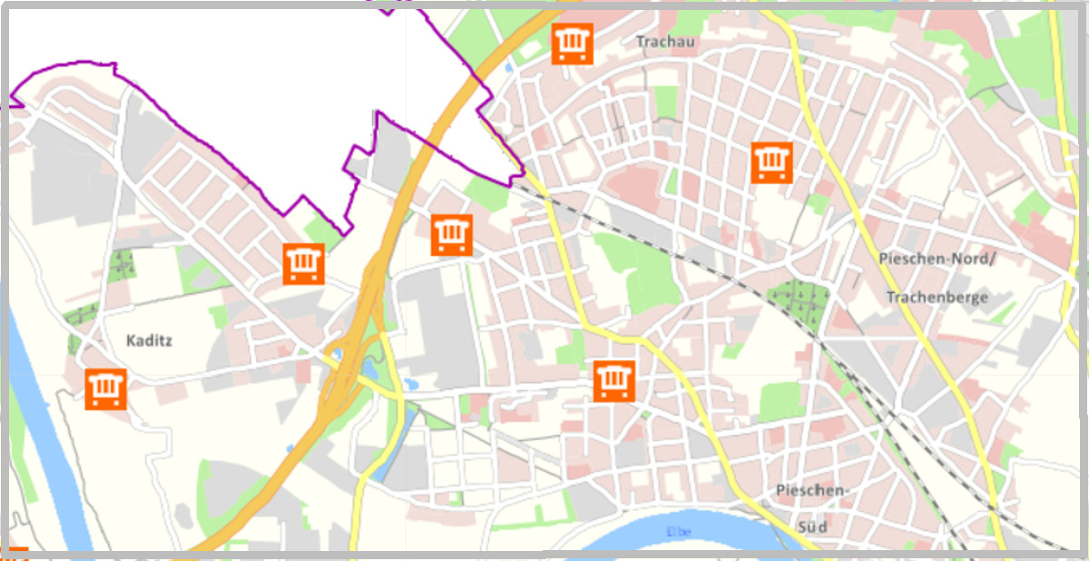 An sechs Standorten macht das Schadstoffmobil im Stadtbezirk Station. Quelle: dresden.de
