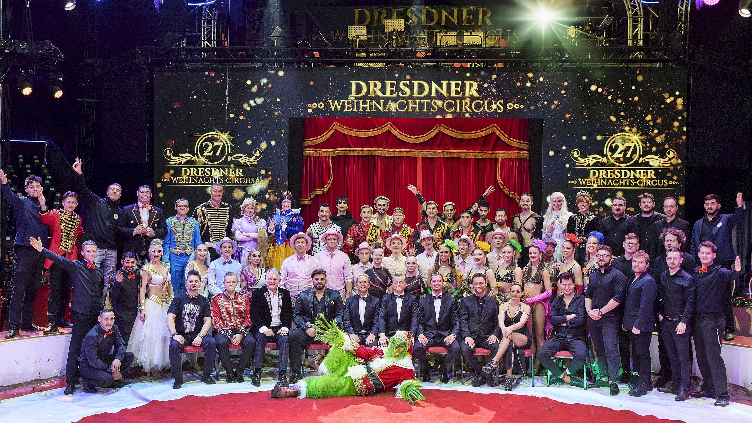 Das Team vom Weihnachts-Circus bedankt sich für die zahlreichen Besuche und freut sich auf die nächste Saison. Foto: DWC/Tobias Koch