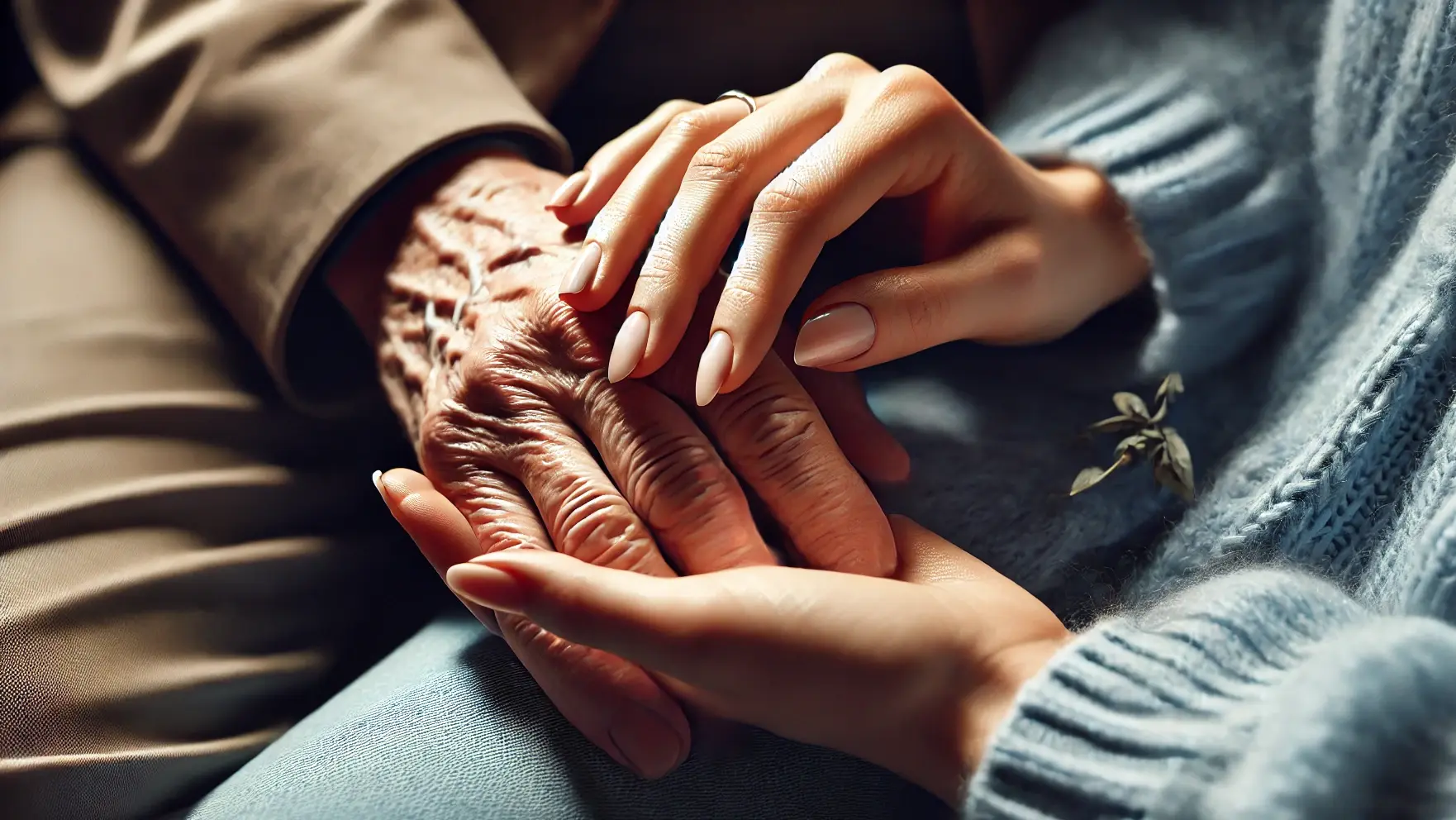 Pflege ist immer auch Vertrauenssache - Symbolbild generiert mit KI