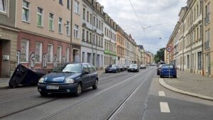 Ab Montag wird auf der Bürgerstraße gebaut - Foto: Archiv/J. Frintert