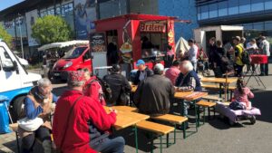 Auch für Verpflegung ist gesorgt. Foto: J. Korczynsky