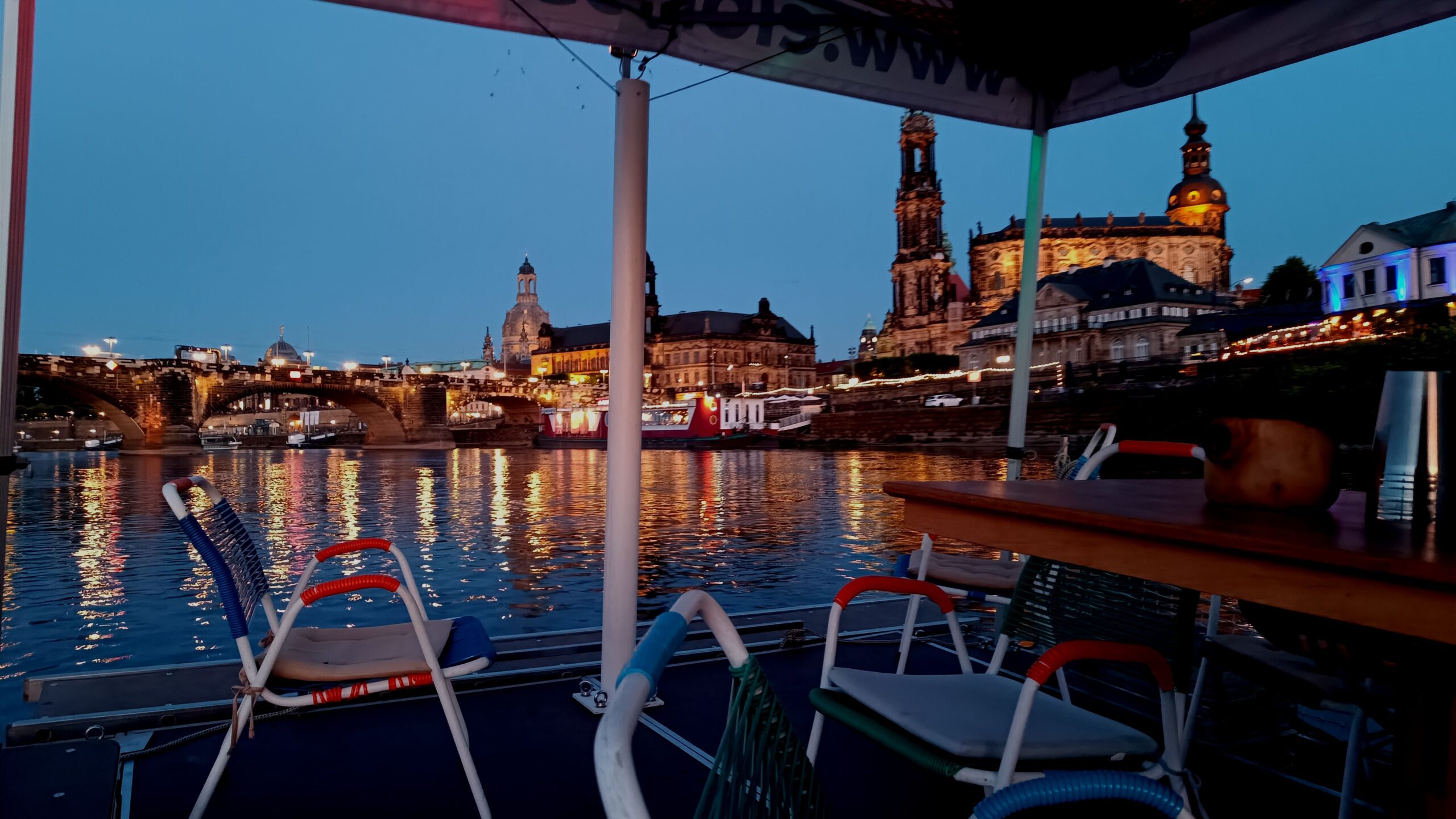 Unverstellte Sicht aufs "Elbflorenz".