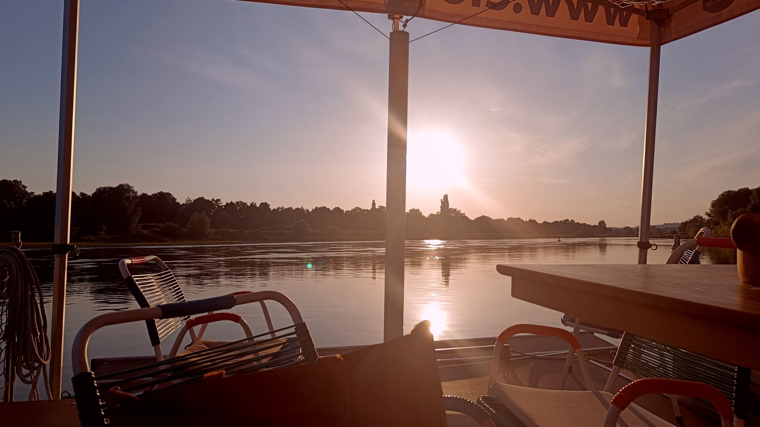 Einfach mal den Sonnenuntergang genießen. Foto: S. Reichel