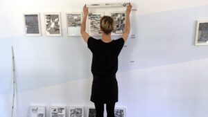 In der Werkgalerie der Kreativen Werkstatt sind zurzeit Bilder von Claudia Kleiner zu sehen. Foto: Kreative Werkstatt