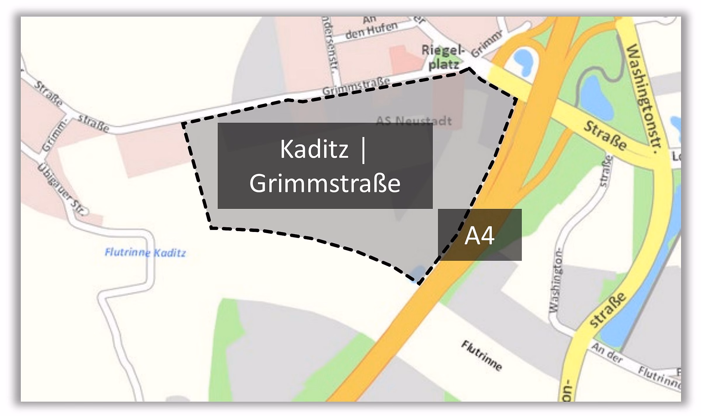 Gewerbeentwicklungsfläche in Kaditz - Grafik: Amt für Wirtschaftsförderung