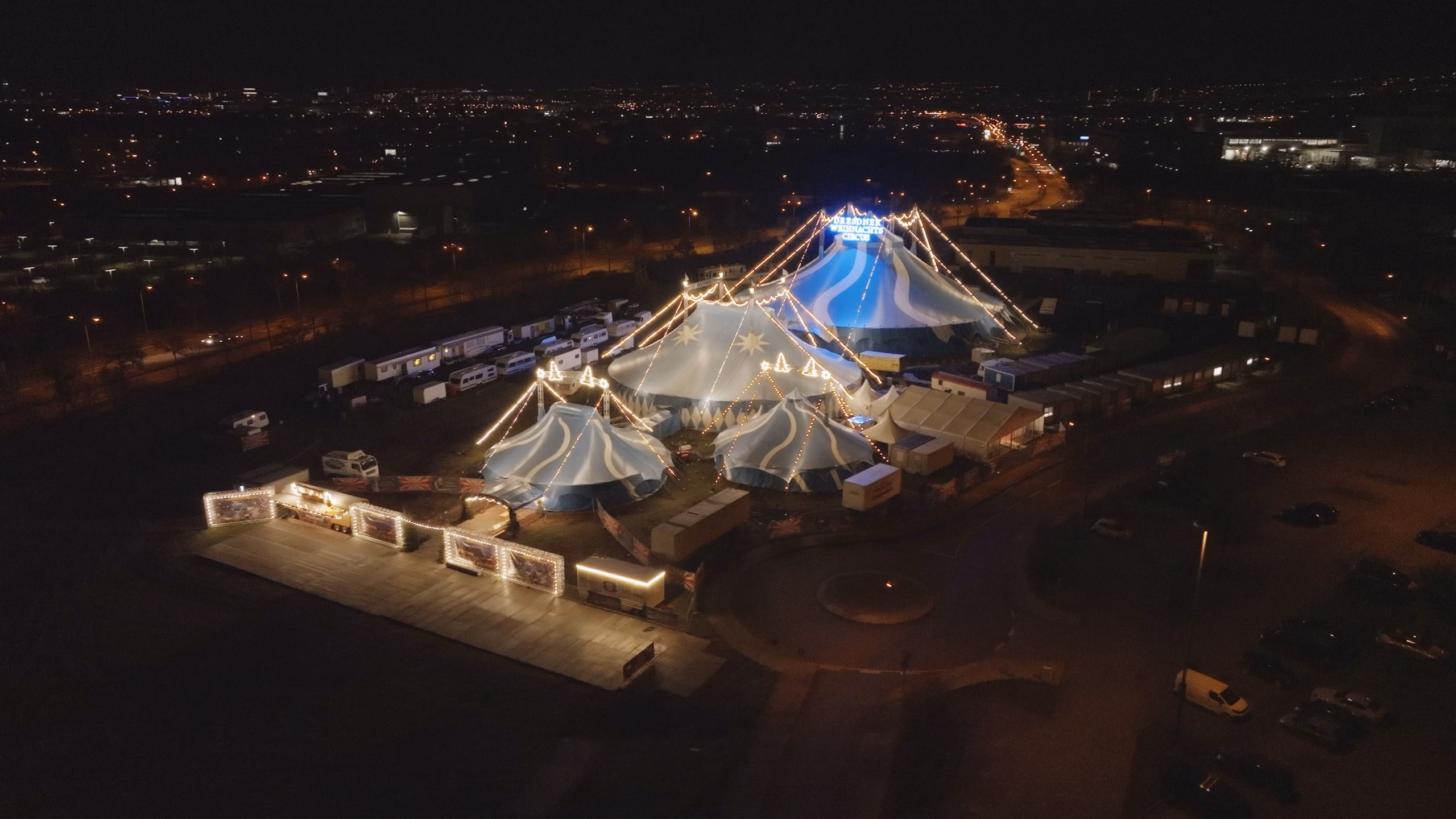 Parkmöglichkeiten Der Dresdner Weihnachts-Circus - Foto: DWC