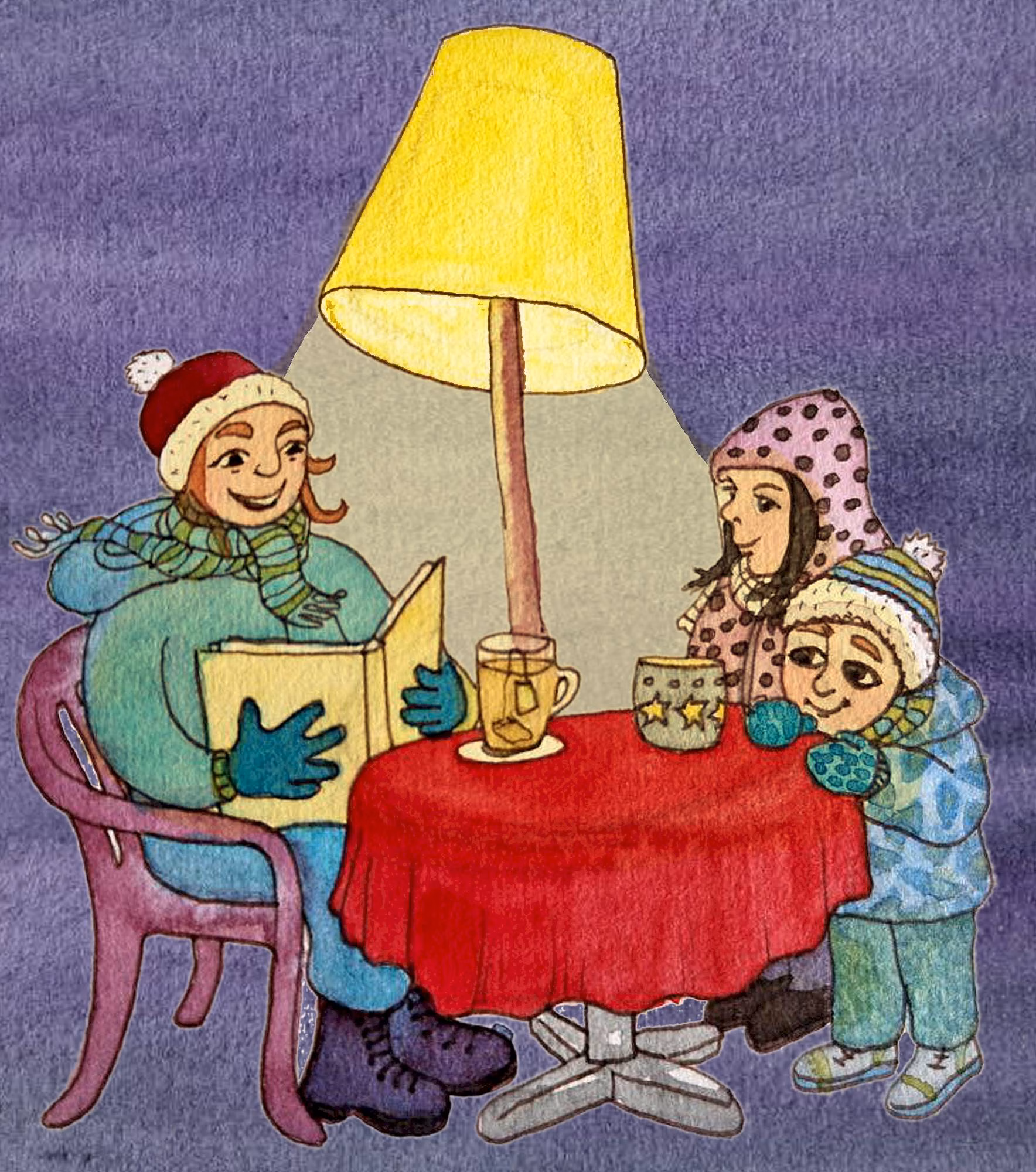 Illustration der Advendtslesungen: Anne Ibelings