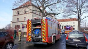 Feuerwehreinsatz in Dresden-Kaditz - Foto: Roland Halkasch