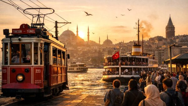 Lebendige Metropole Istanbul - Foto: KI