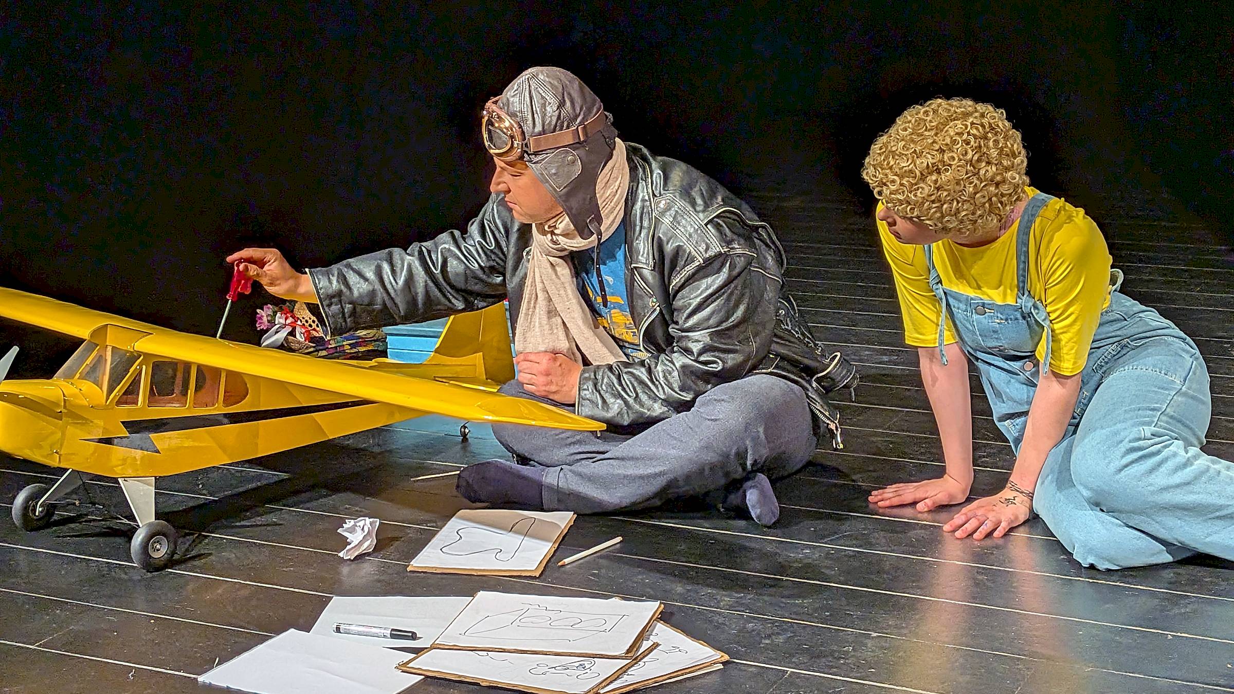 Szene aus "Der kleine Prinz" Foto: H.O.Theater