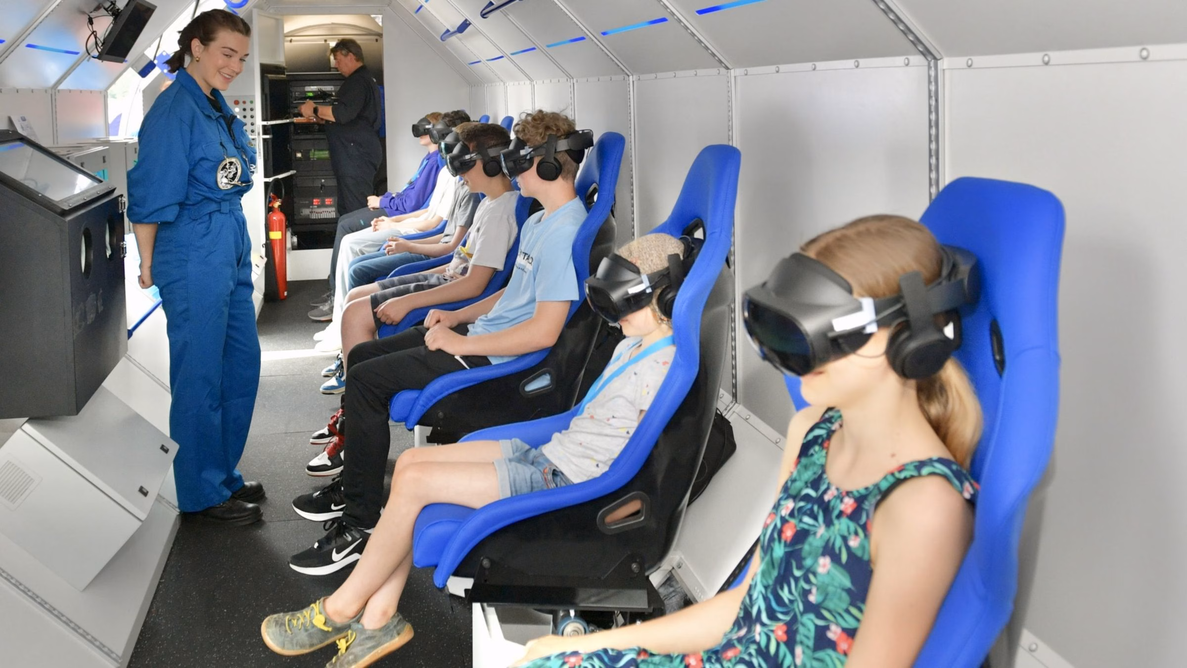 Einfach mal im SpaceBuzz einchecken - Foto: Deutsche Raumfahrtagentur im DLR