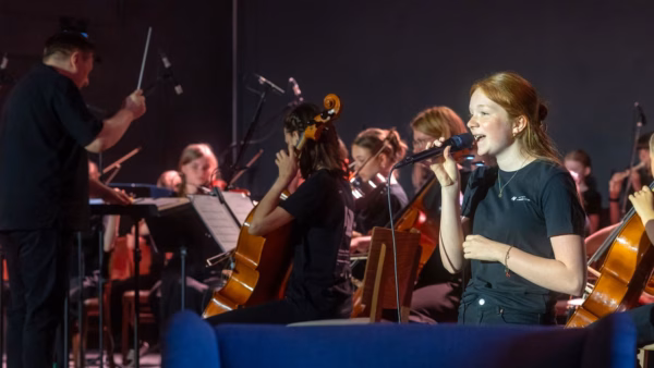 In der Musikschule "Goldenes Lamm" wurde "Nola Note" aufgeführt. Foto: Kristin Winter